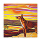 "Dingo in the Distance" - Canvas