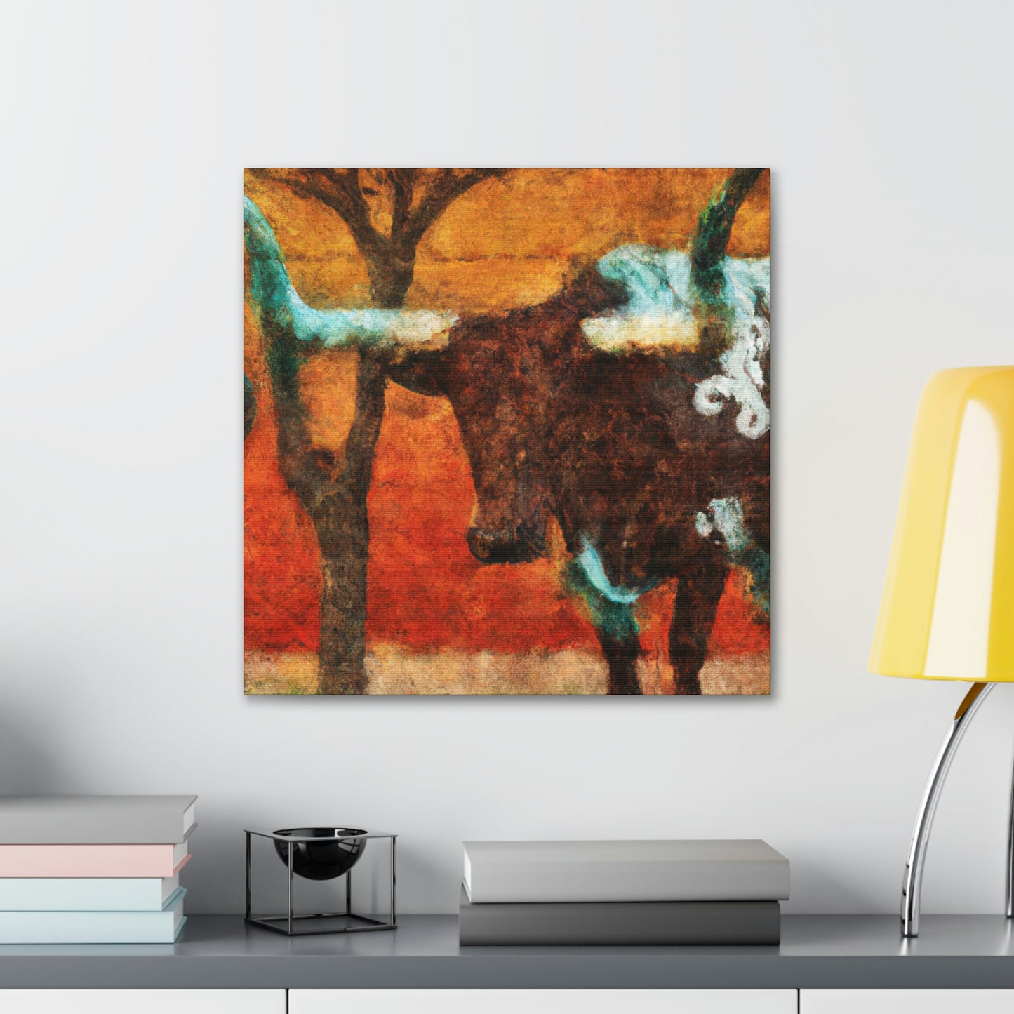 Texas Longhorn Power - Canvas