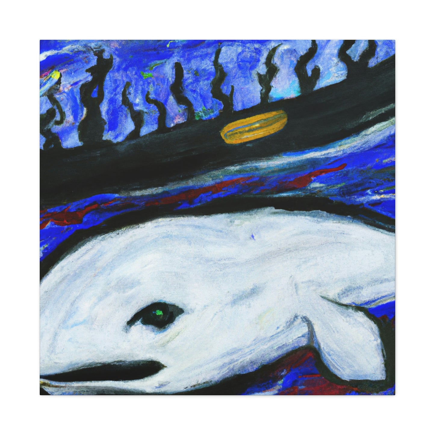 Bowhead Whale Majesty. - Canvas