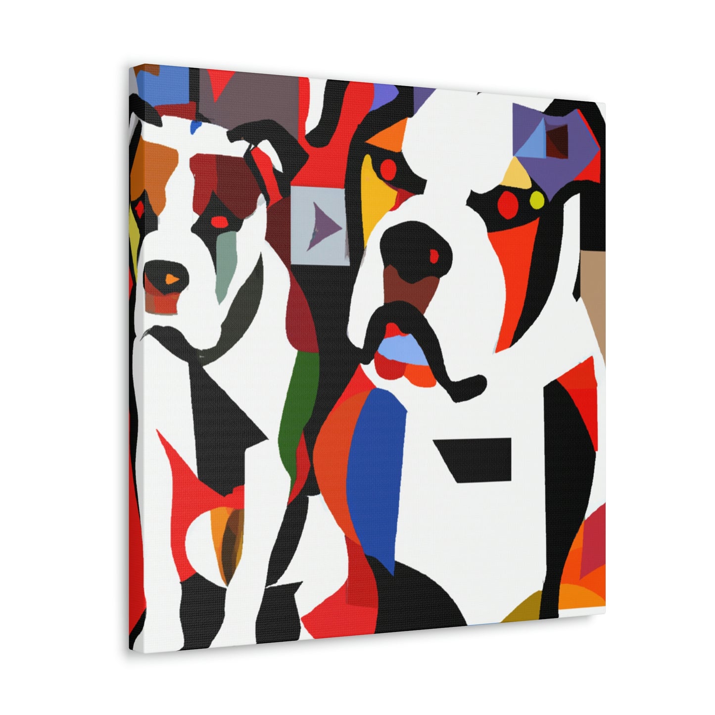 American Bulldog Portrait - Canvas