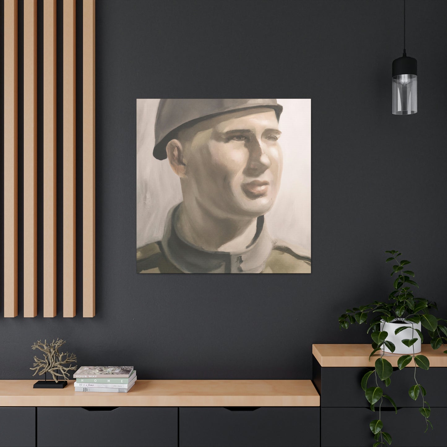 Soldier's Battlefield Glory - Canvas