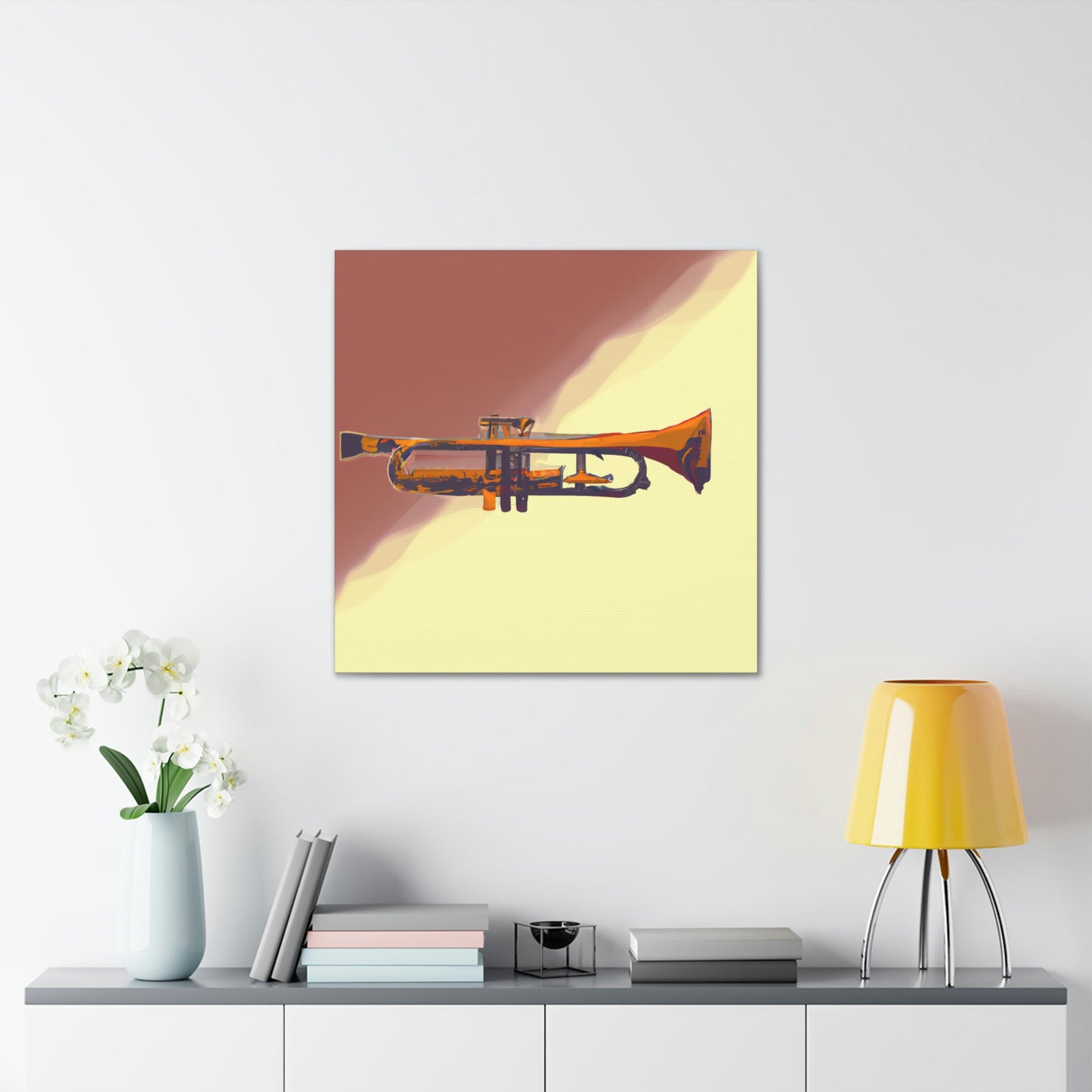 "A Brassy Trumpet Song" - Canvas