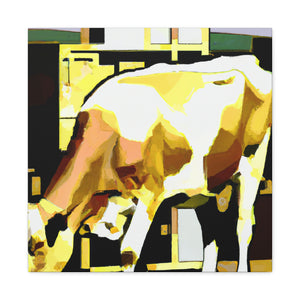 "Jersey Cow in Jazz." - Canvas