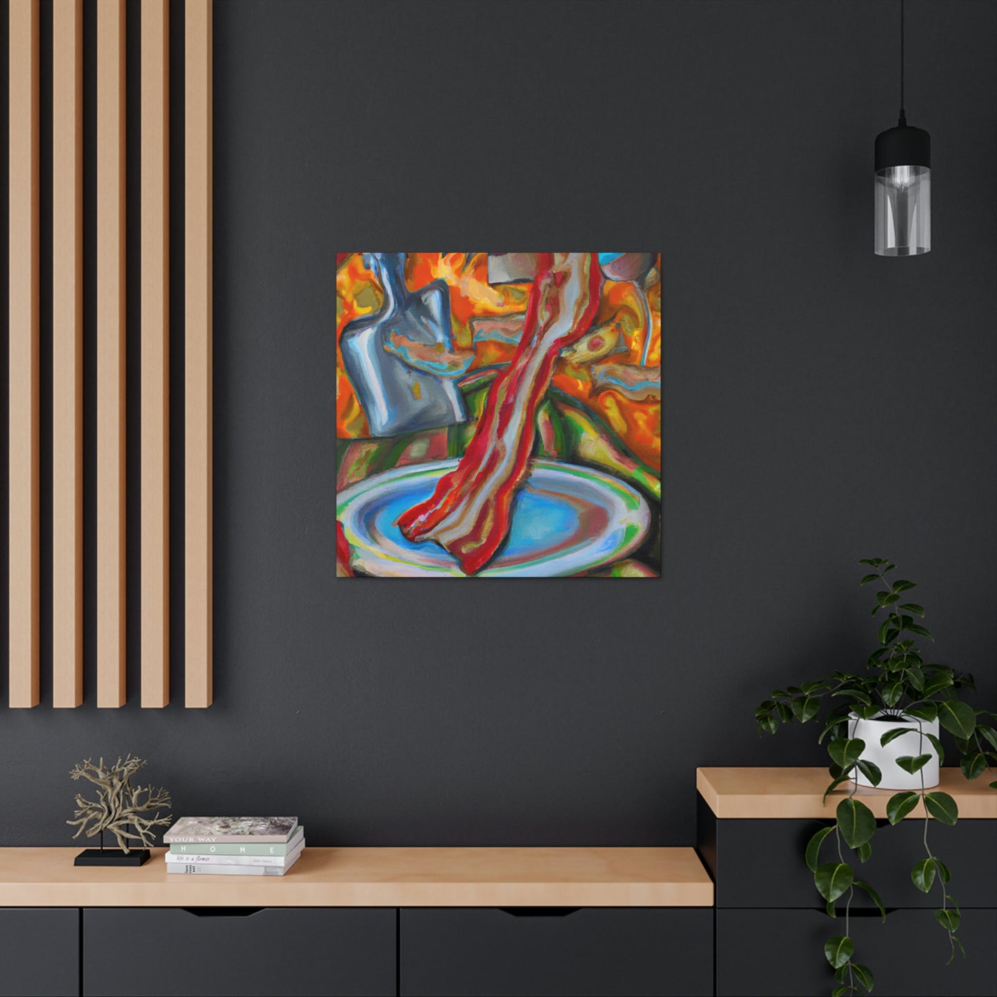 Bacon Surreal Dreamscape - Canvas