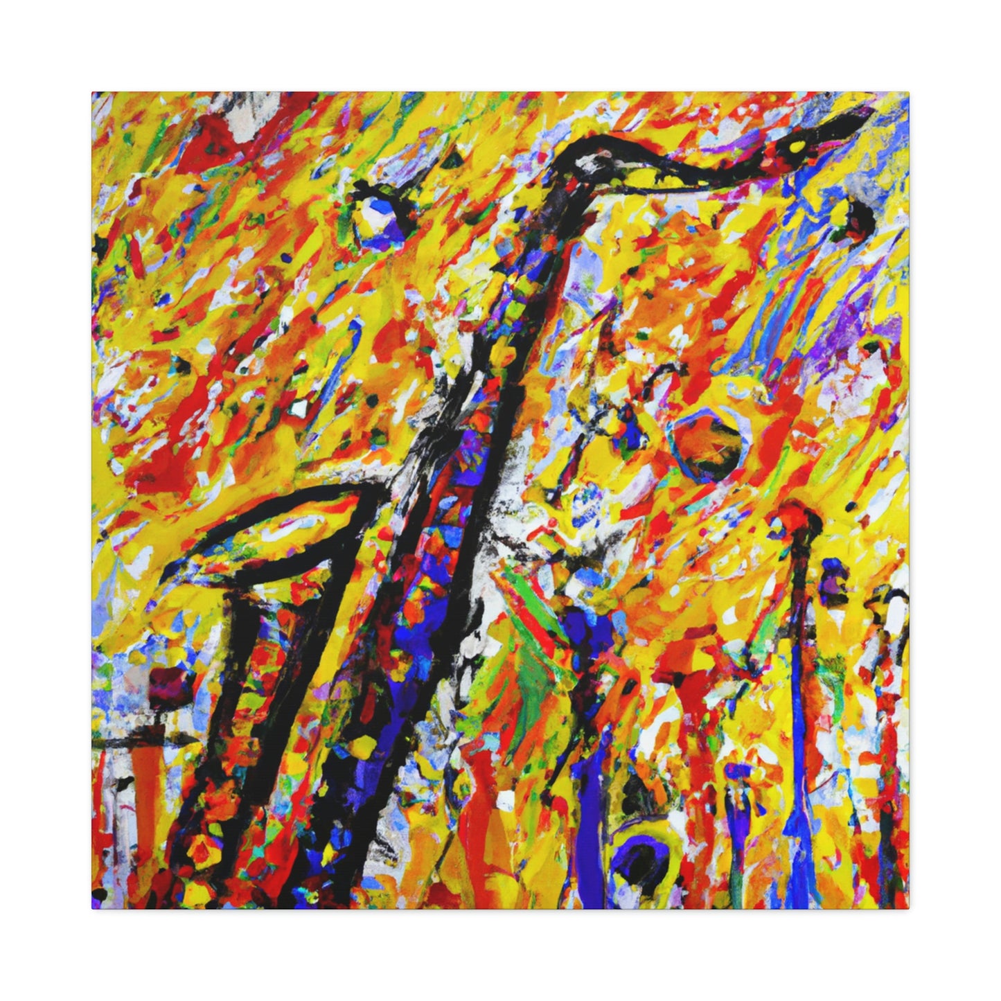 "Harmony of the Clarinet" - Canvas