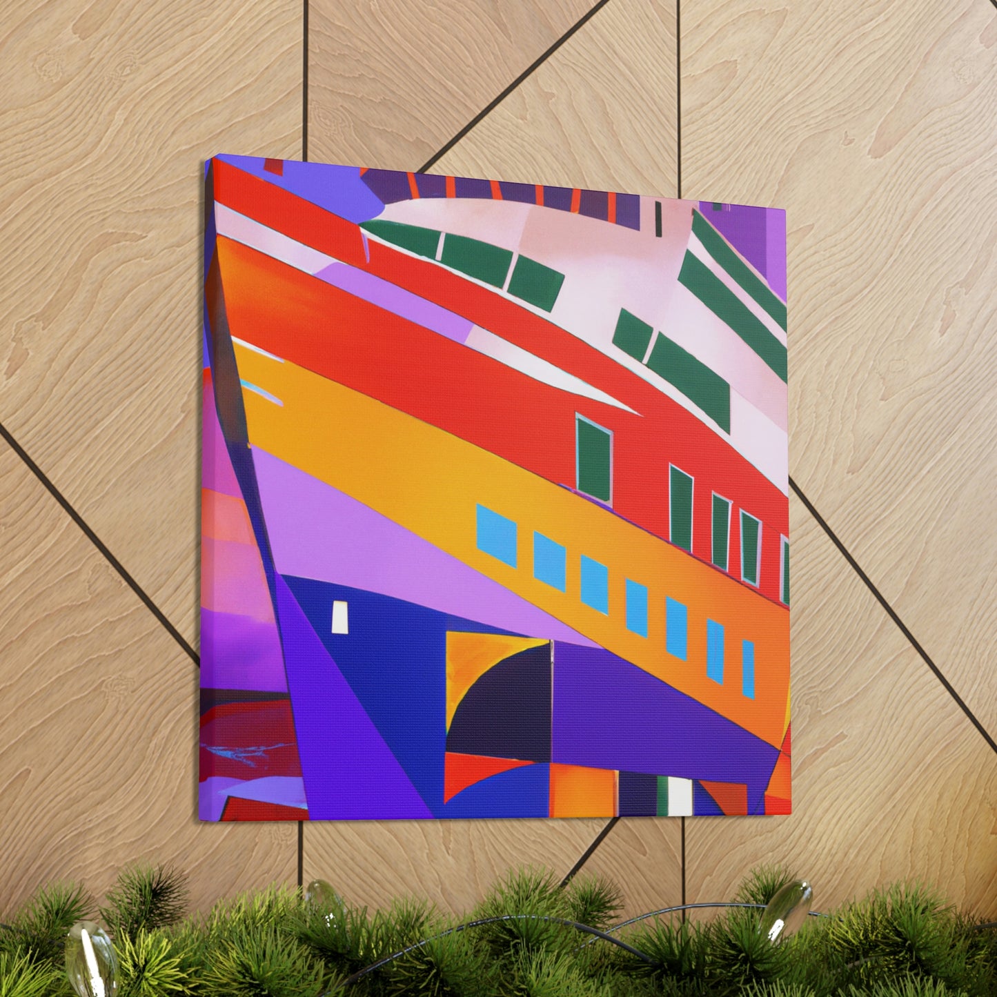 Ferry of the Roaring Twenties. - Canvas