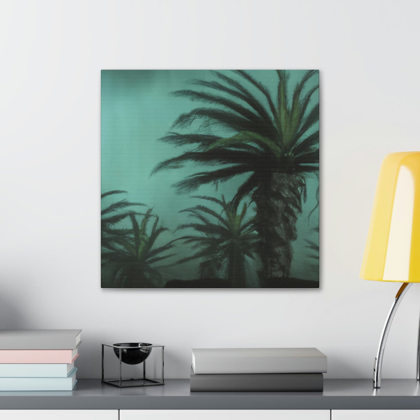 "Abstracted Palm Reflection" - Canvas