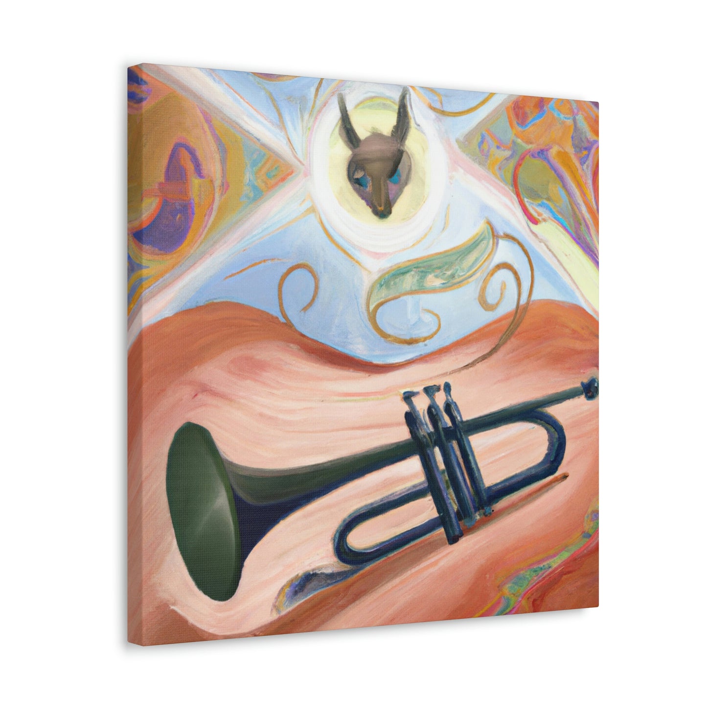 "Harmonious Trumpet Dreaming" - Canvas