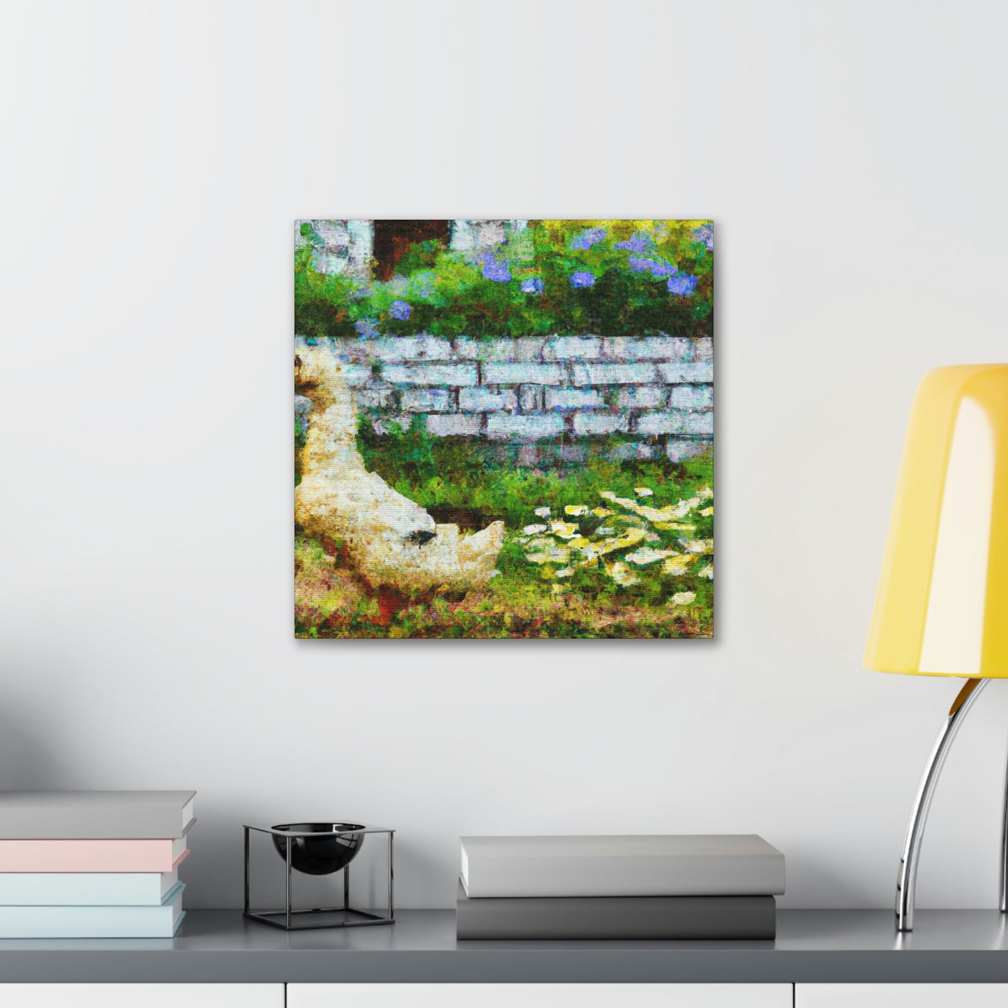 "Quacking by the Water" - Canvas