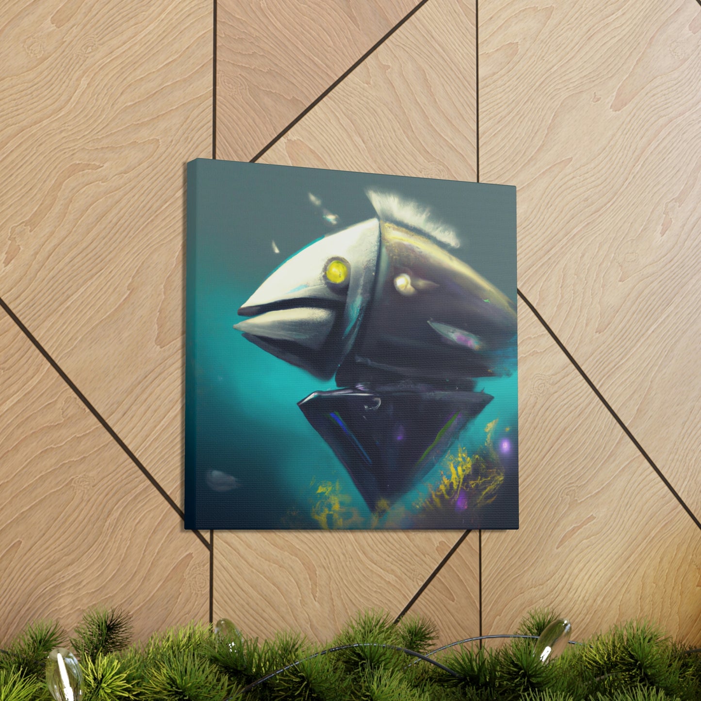 Fish of Simplicity - Canvas