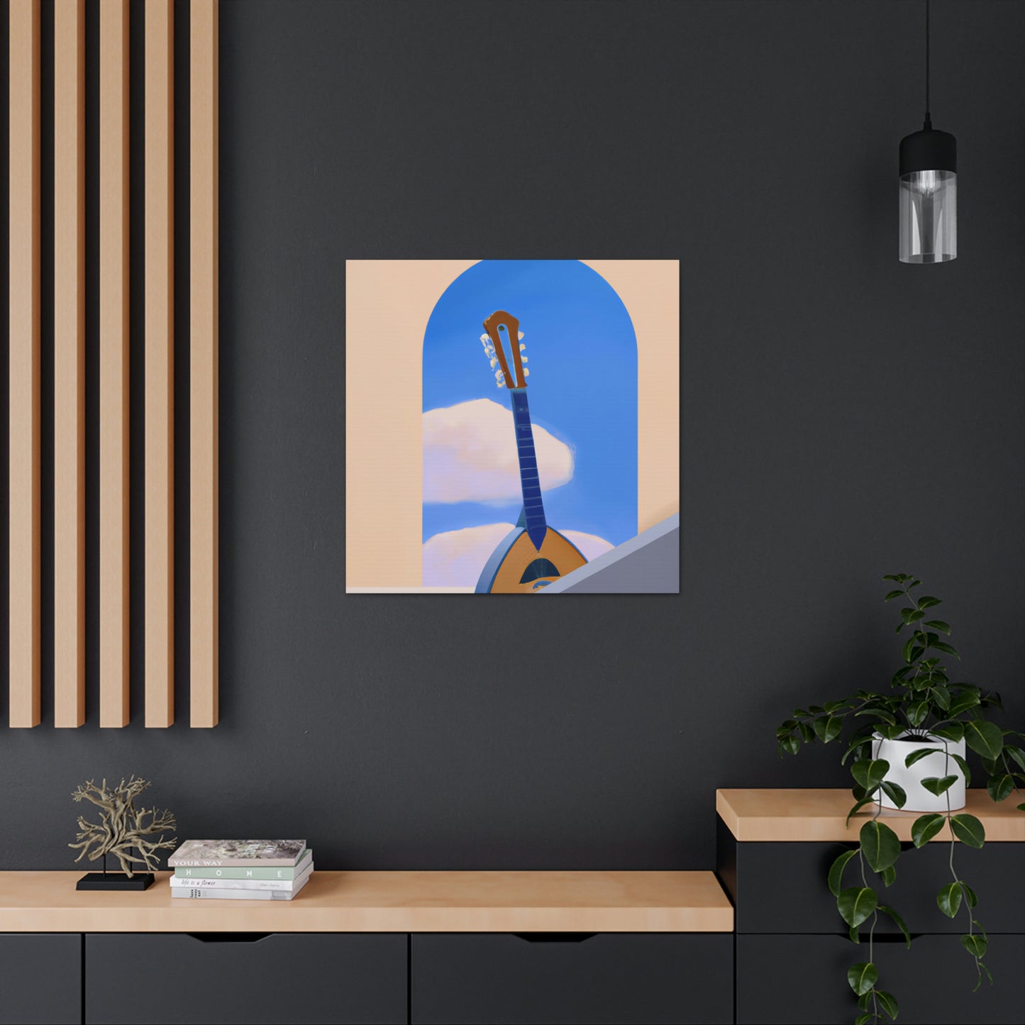 Mandolin of Minimalism - Canvas