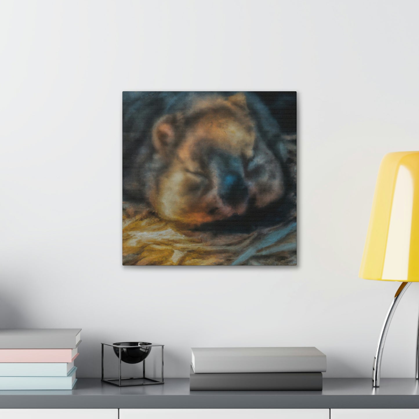 Wombat Abstract Nocturne - Canvas