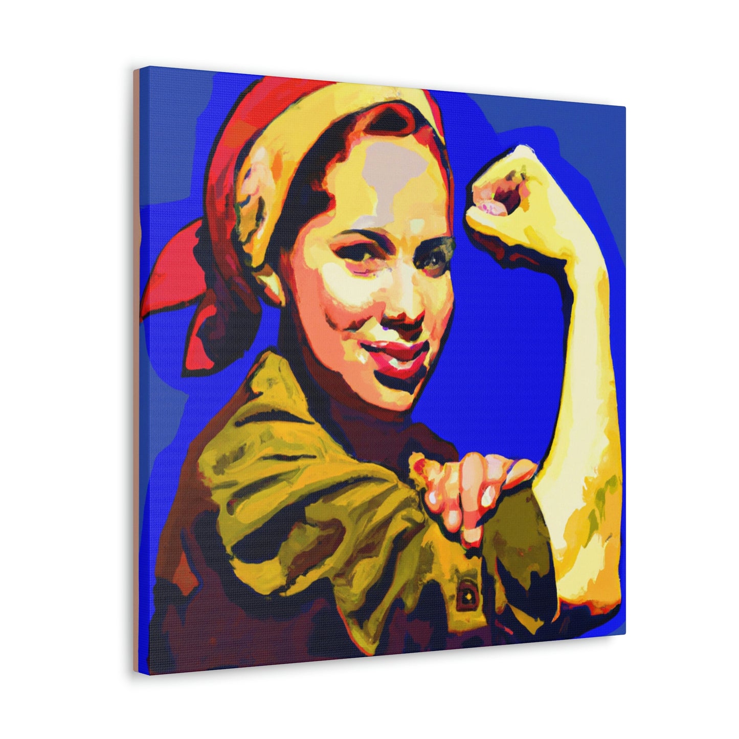 "Rosie the Revolutionary Woman" - Canvas