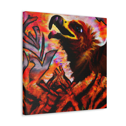 "Vultures Overhead View" - Canvas