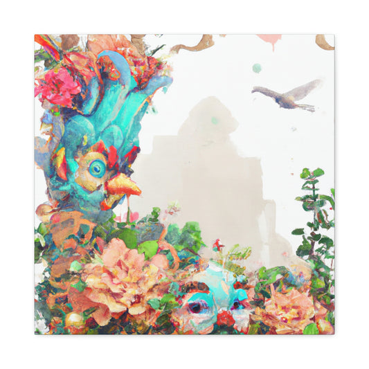 Flowery Splendor Abloom - Canvas