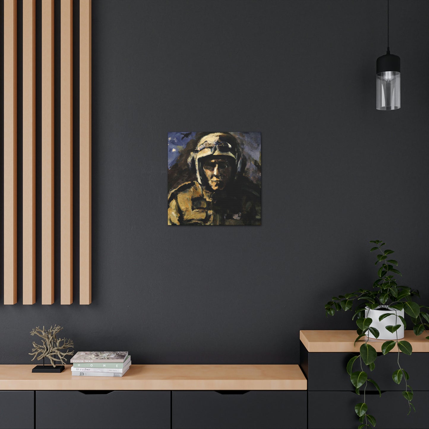 "Portrait of a Hero" - Canvas