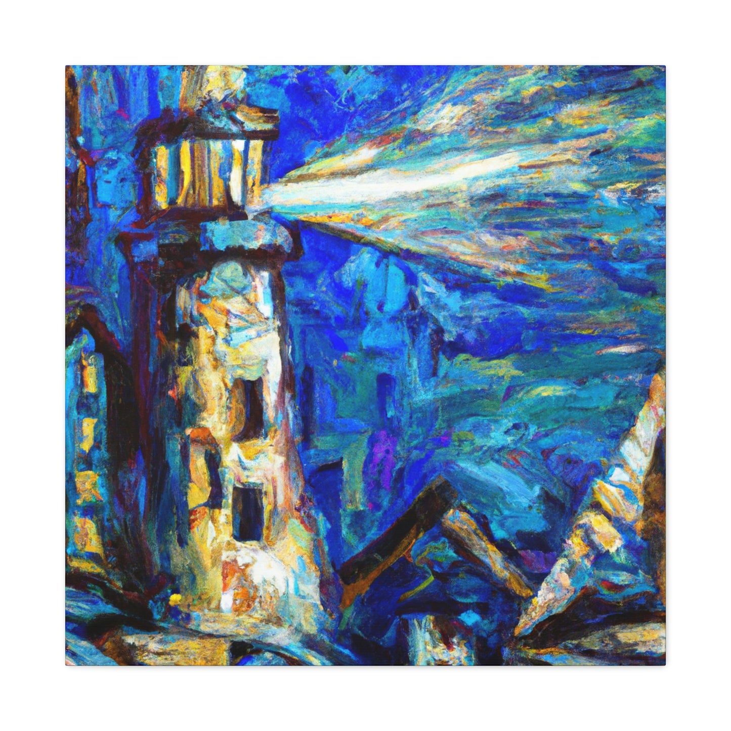 Lighthouse of Solitude - Canvas