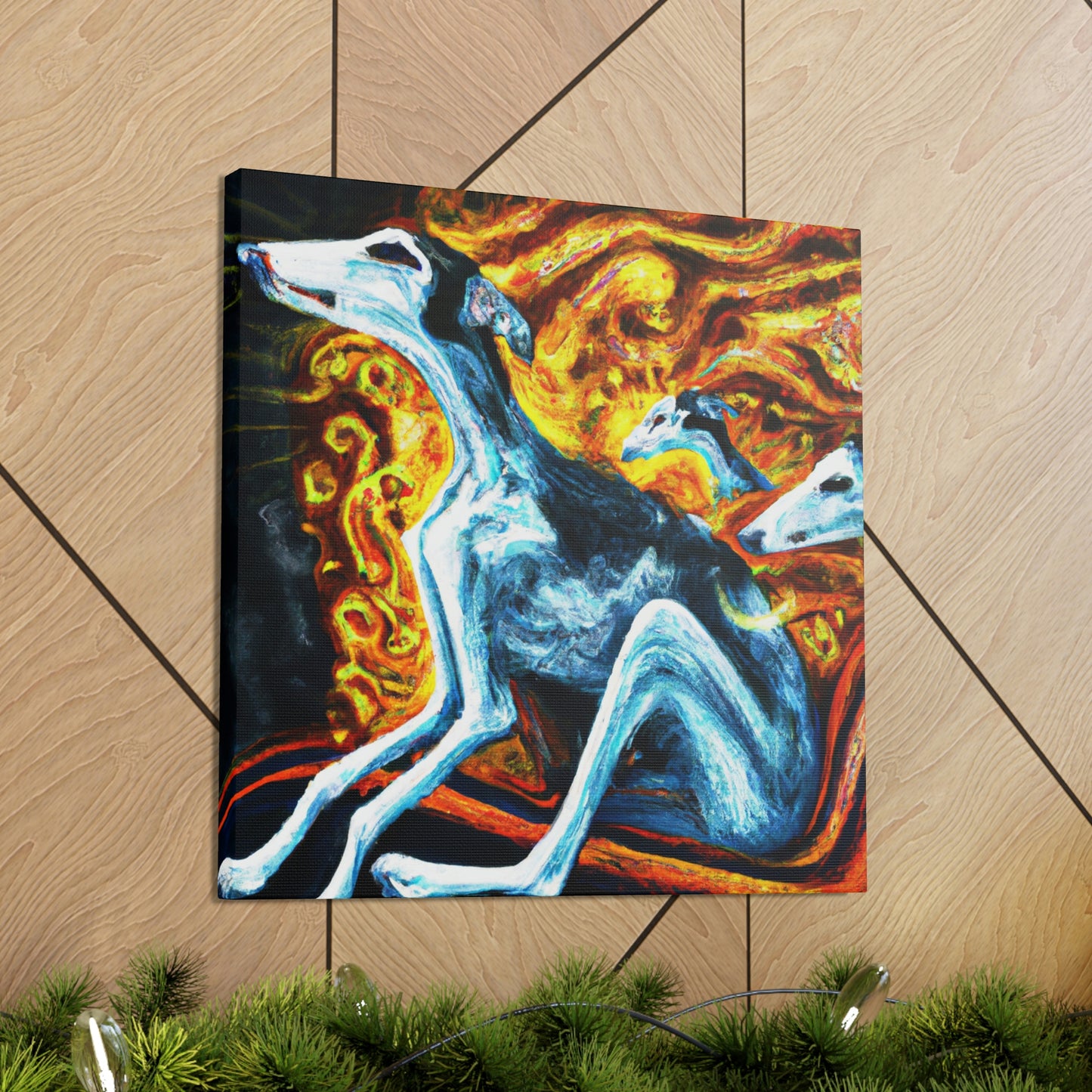 Greyhound of Mirages - Canvas