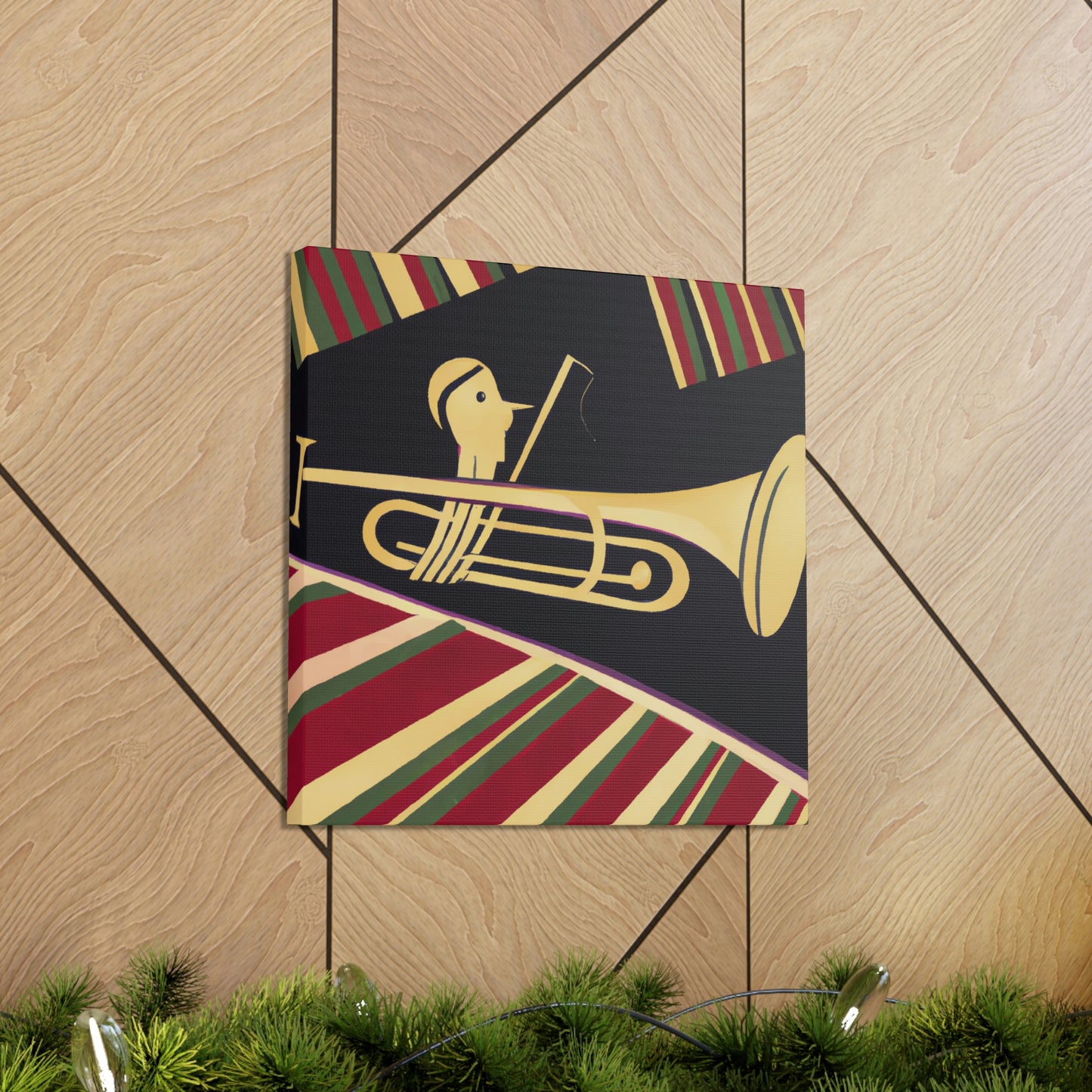 Resounding Jazz Trumpets - Canvas