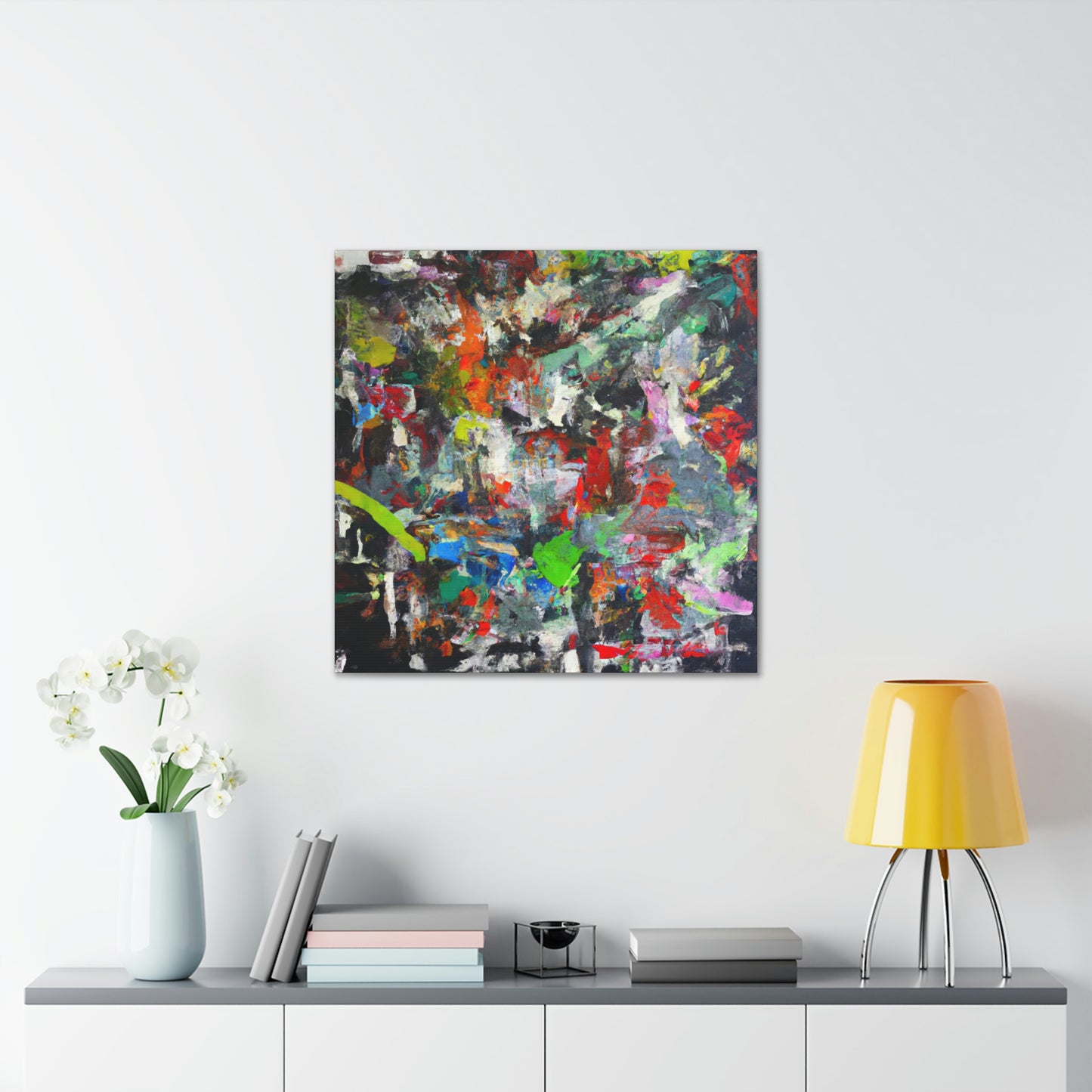 Rivers of Colorful Emotion - Canvas