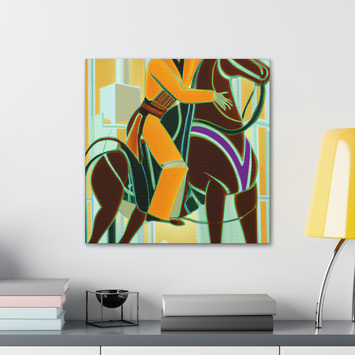 "Riding the Roaring Twenties" - Canvas