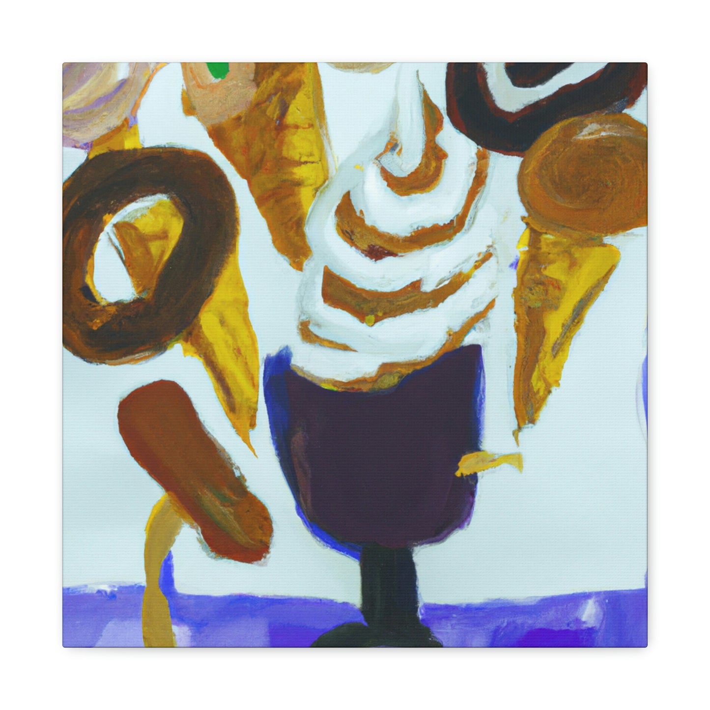 "Ice Cream Fantasia" - Canvas