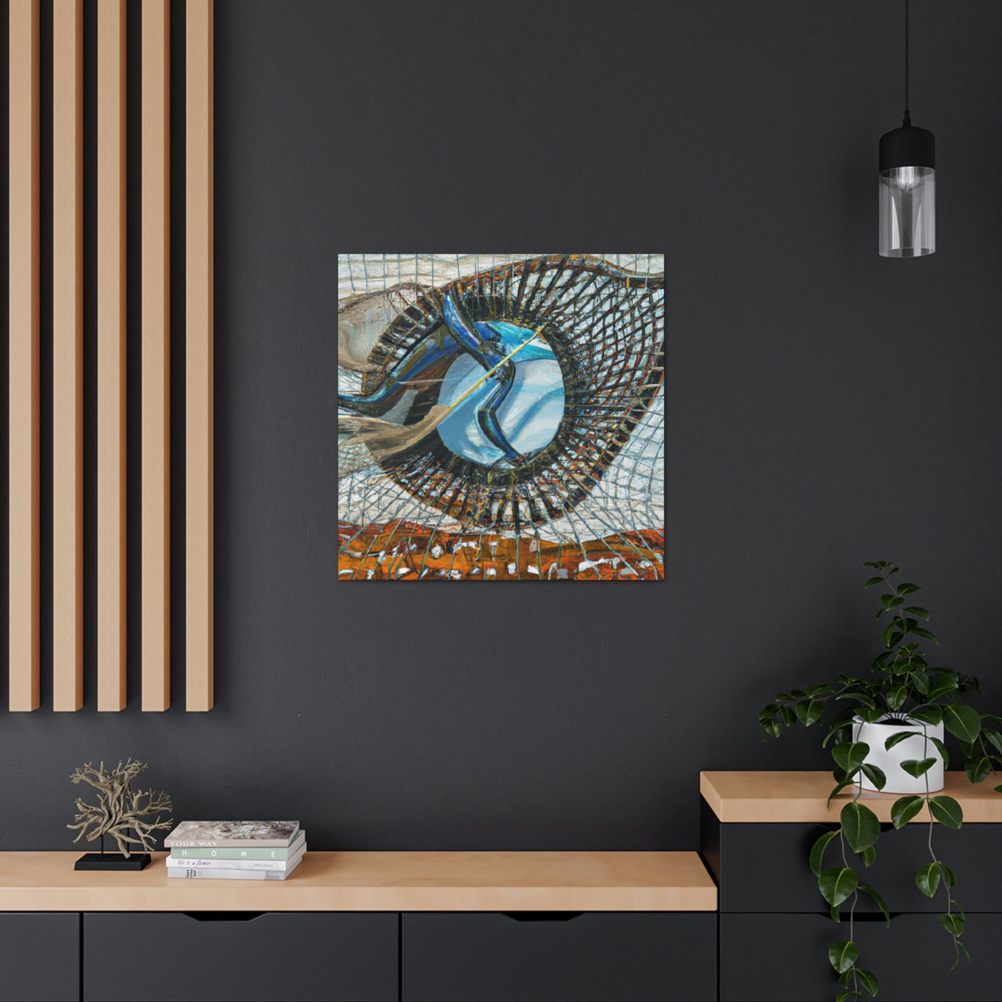 Fishing Nets Elegance - Canvas