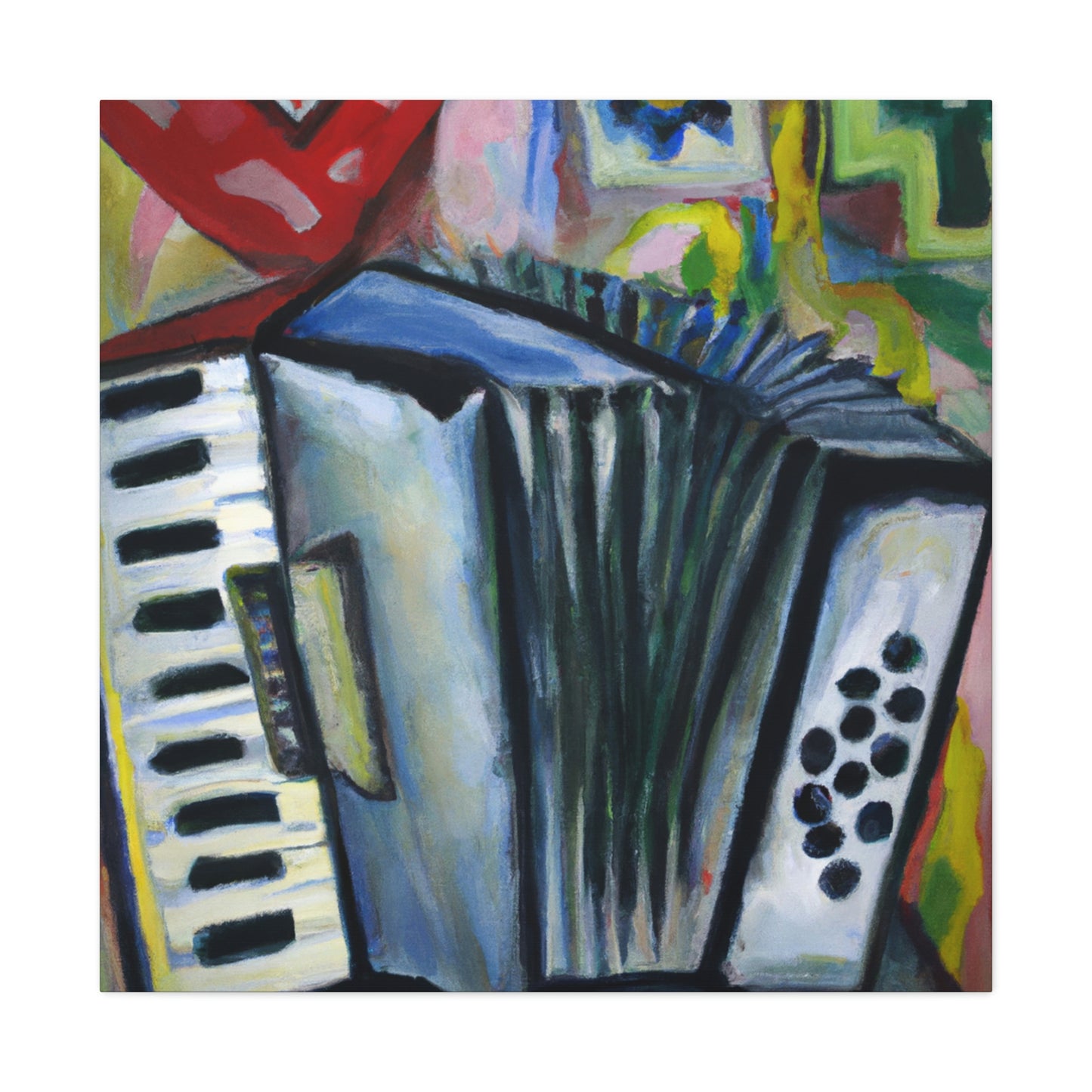 Accordion Fantasia Art - Canvas