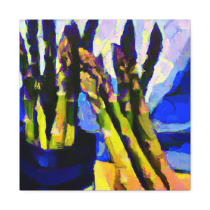 "Asparagus in Fauvism" - Canvas