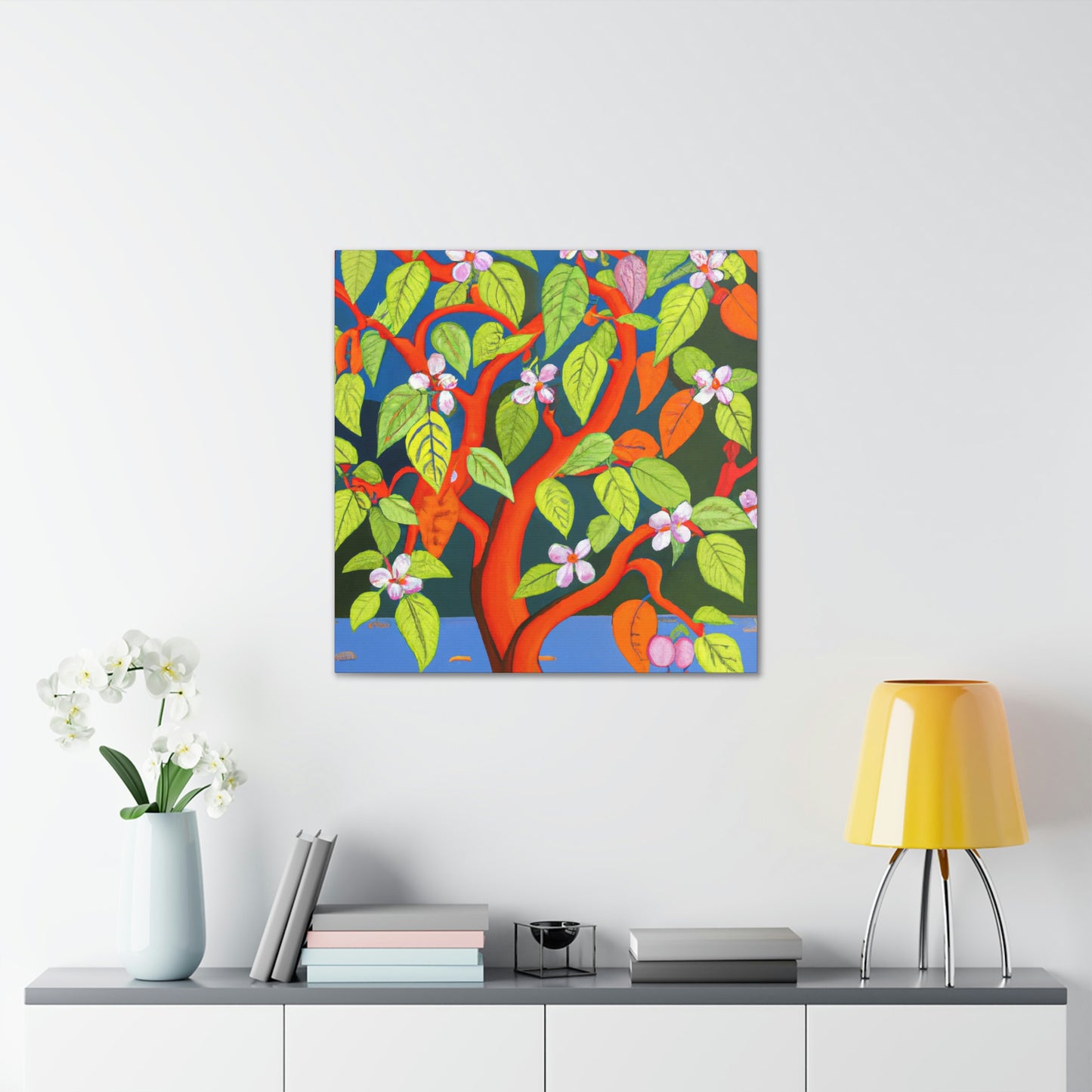 "Dogwood Tree Dreamscape" - Canvas