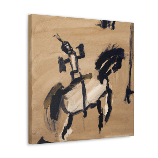 Brave Cavalry Charge - Canvas