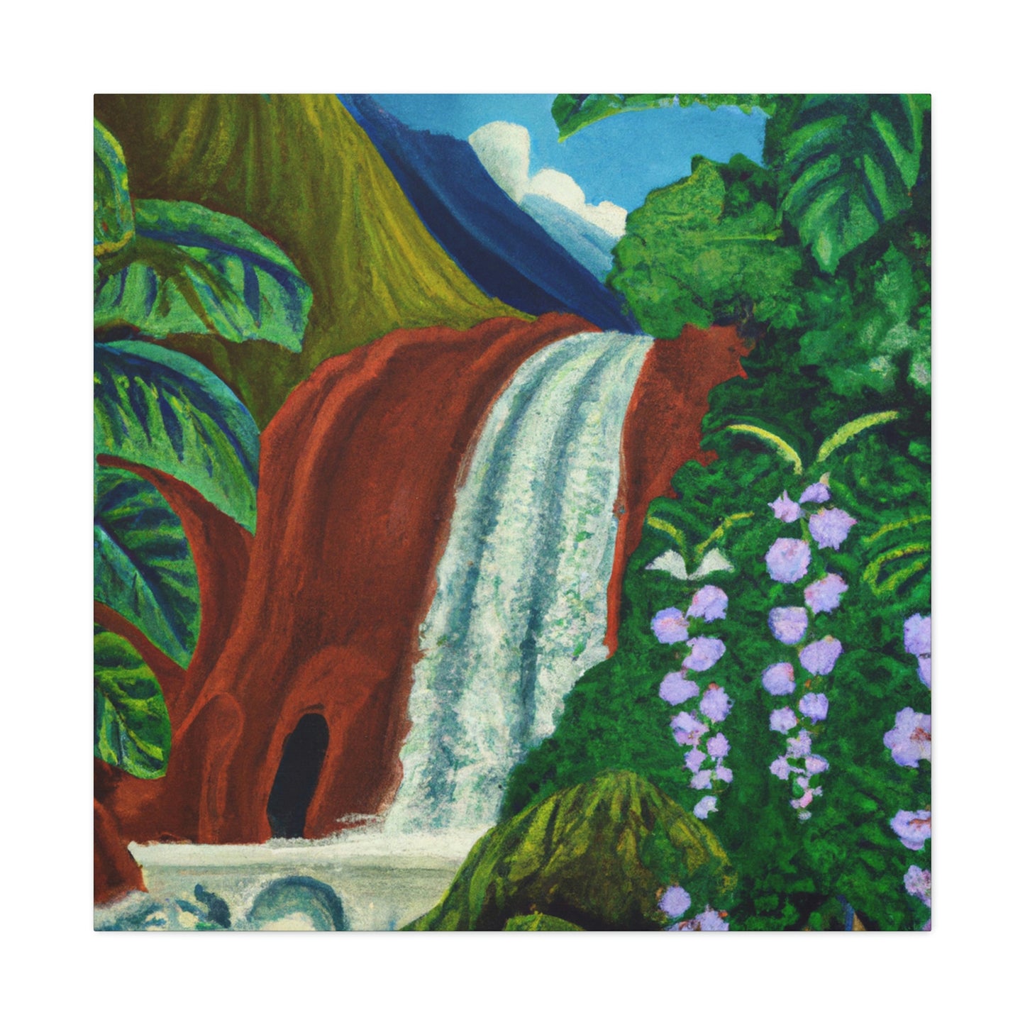 "The Waterfall's Music" - Canvas