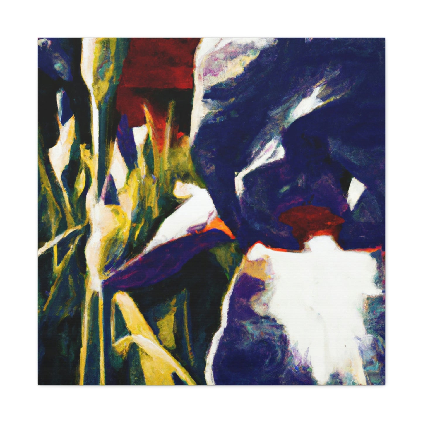 "Iris in Flight Dream" - Canvas