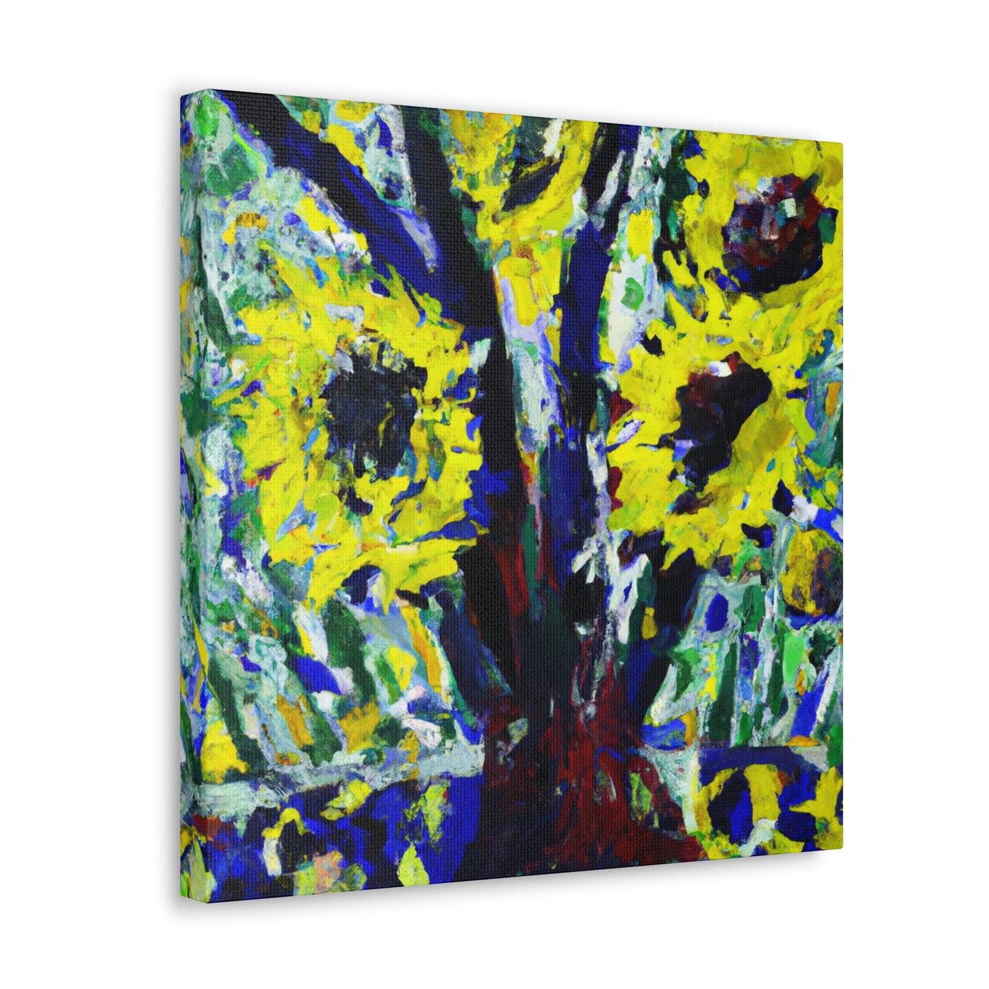 Sunflower in Abstraction - Canvas