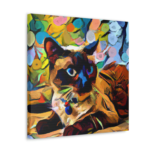 Siamese in Fauvism - Canvas