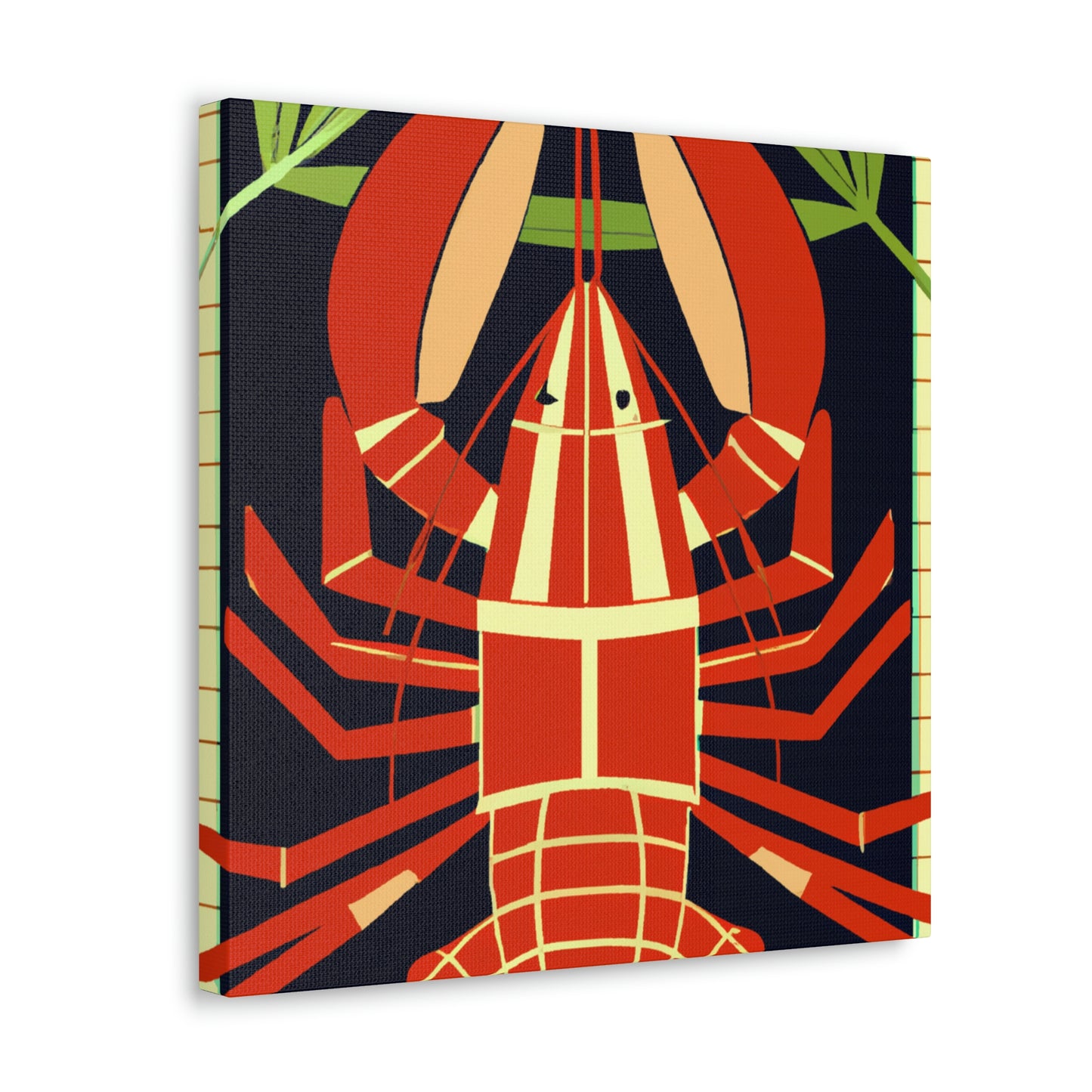 Lobster's Luxurious Glow - Canvas