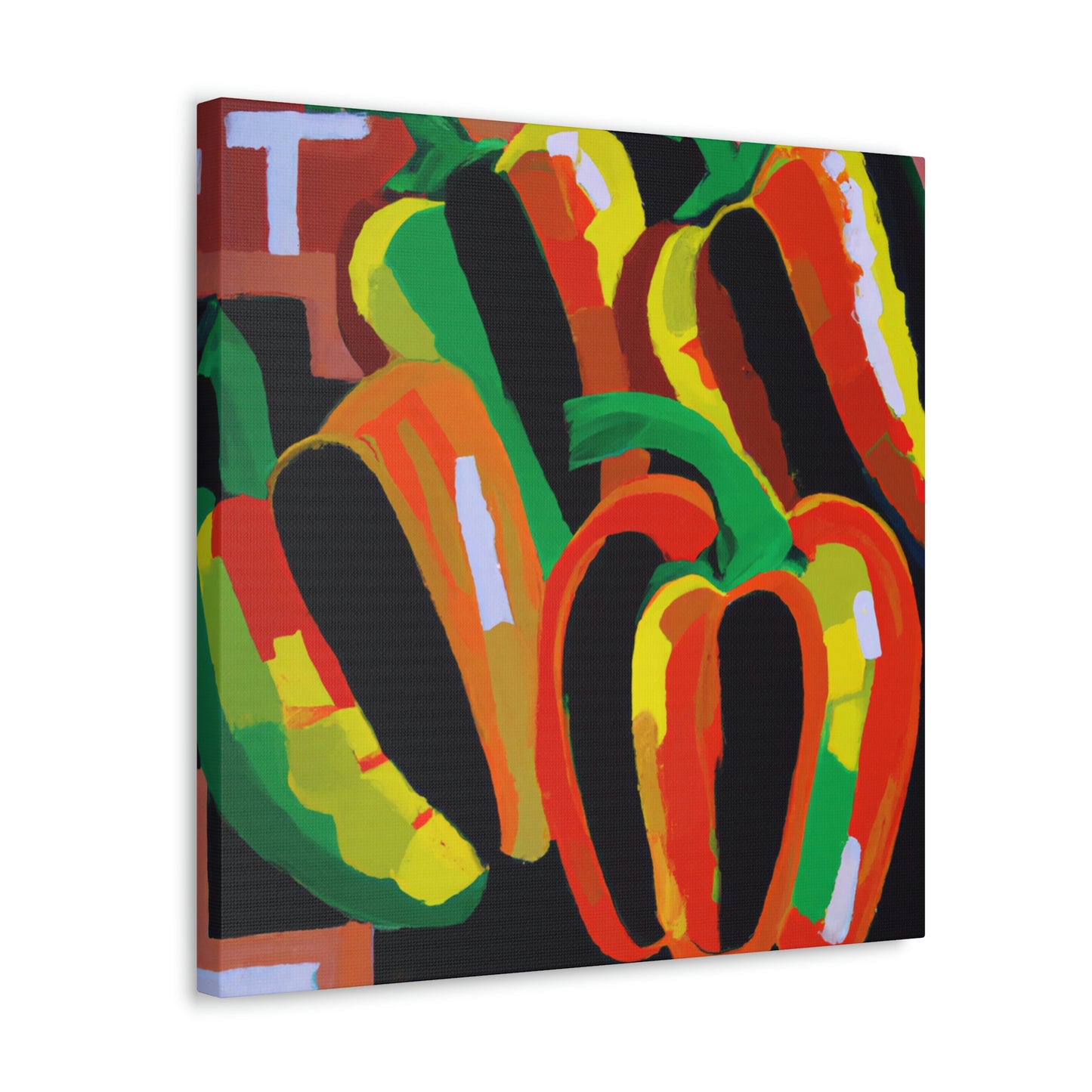 "Peppers of the Jazz Age" - Canvas