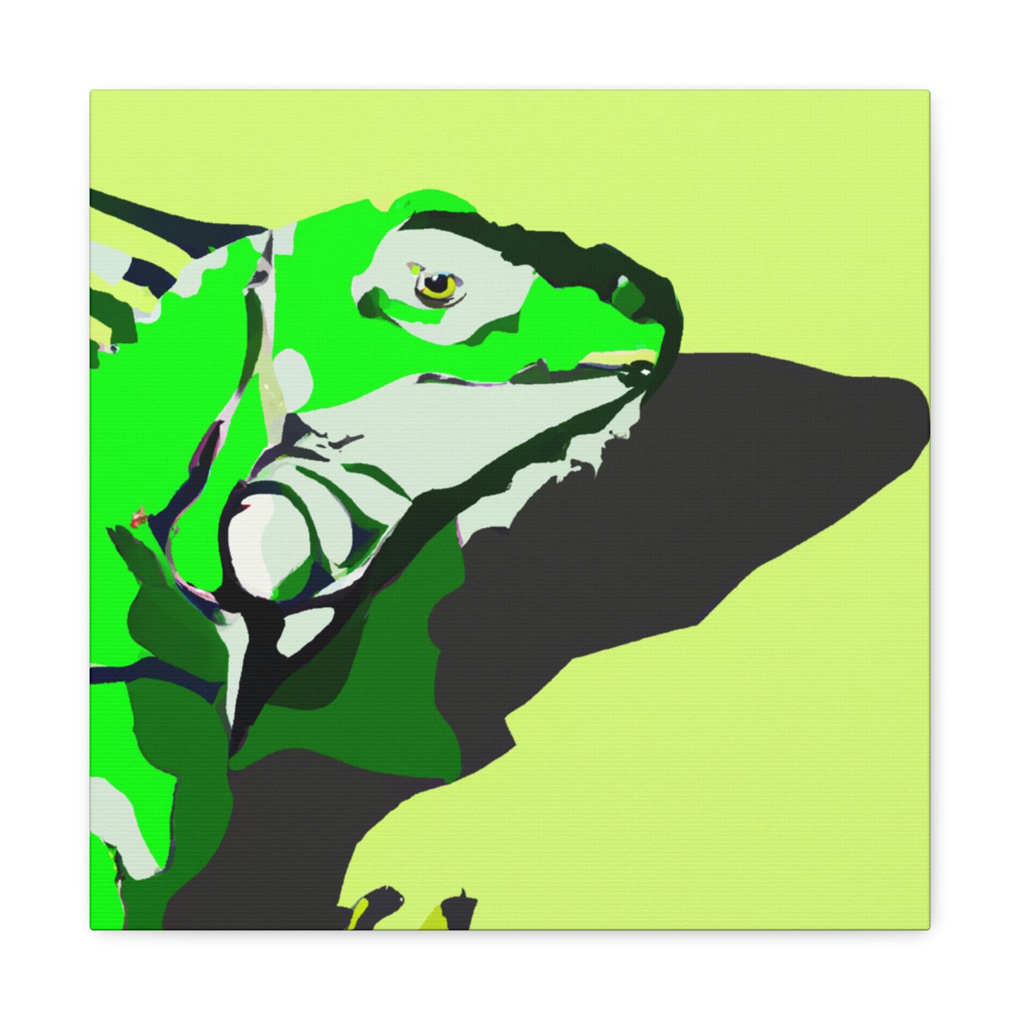 Iguanas in Stillness - Canvas