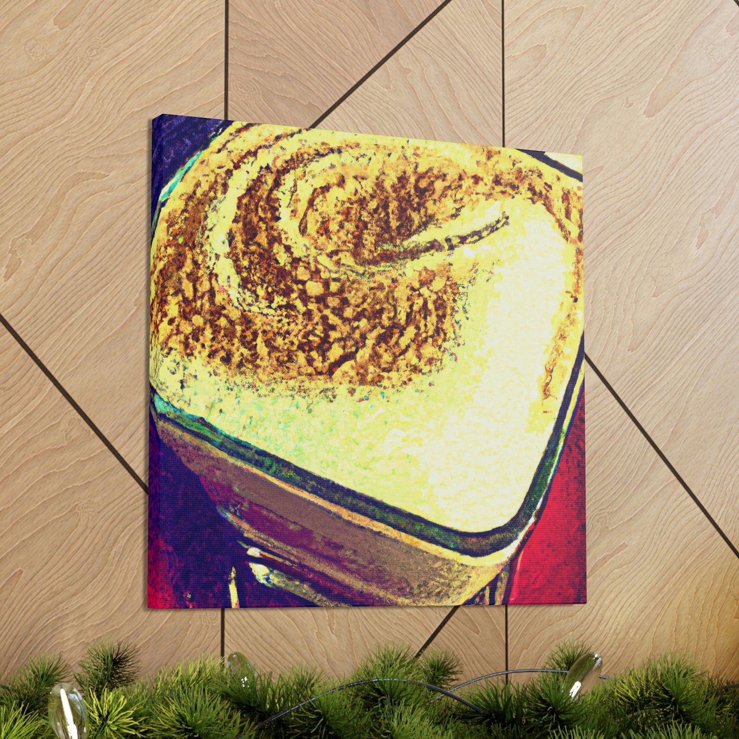 "Cappuccino Pop Culture." - Canvas