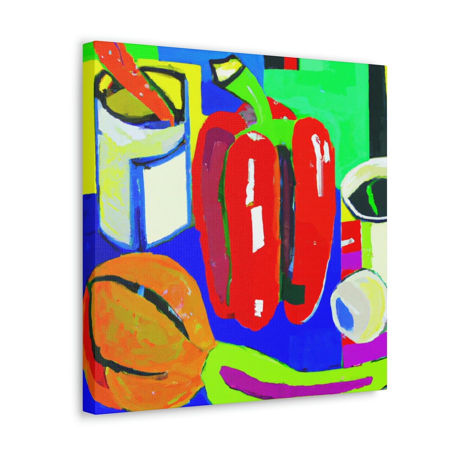 Veggies in Fauvism - Canvas