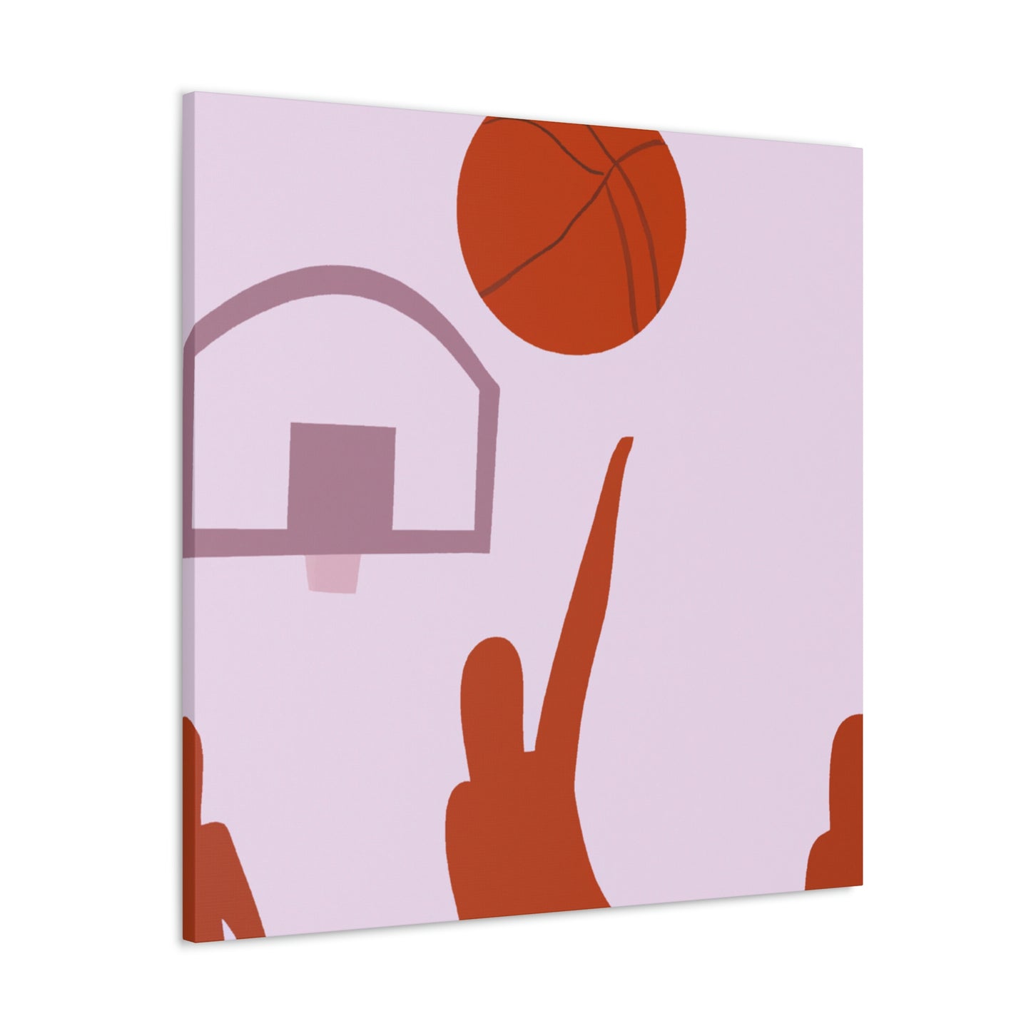 Basketball Icons Minimal - Canvas