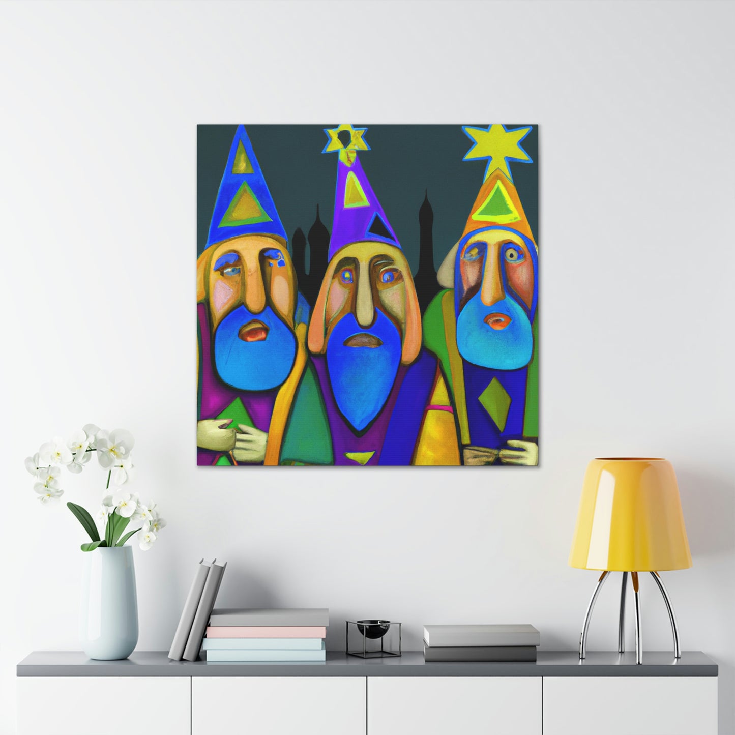 Wise Men of Gold - Canvas