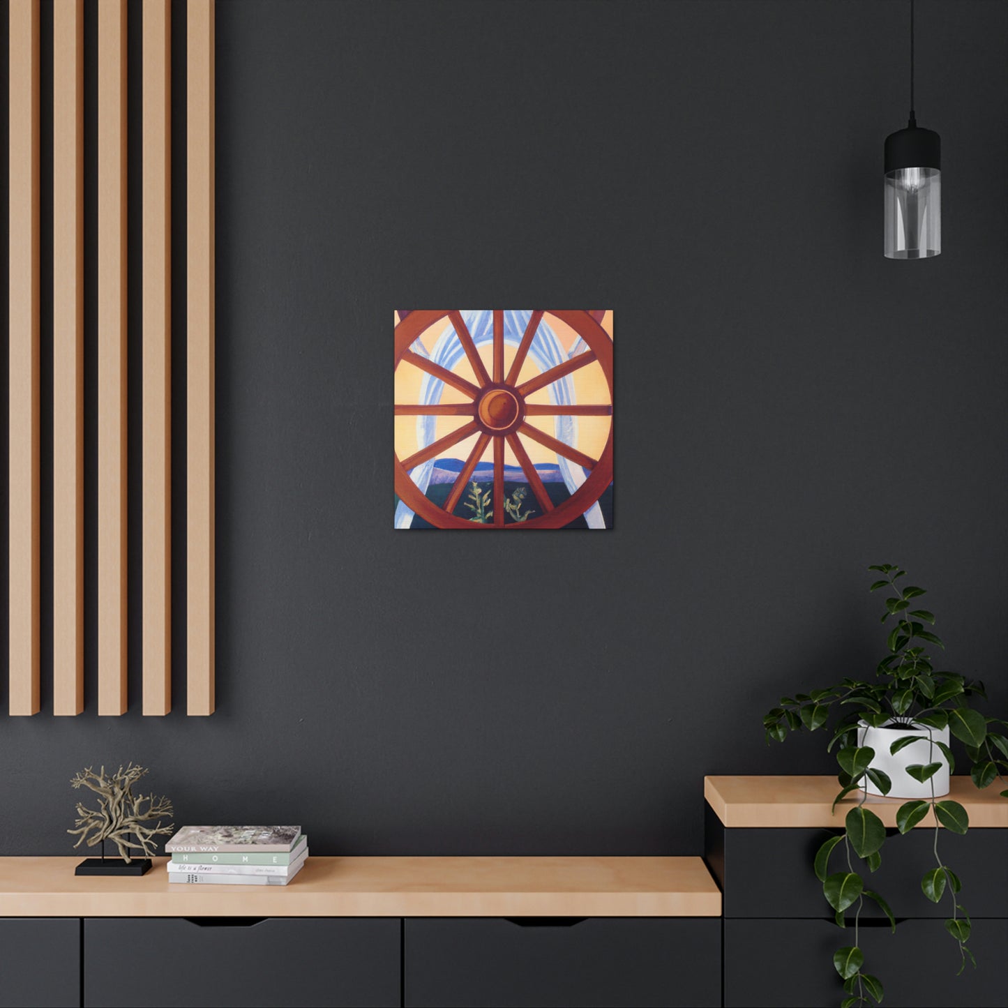 "Wheel of Timelessness" - Canvas