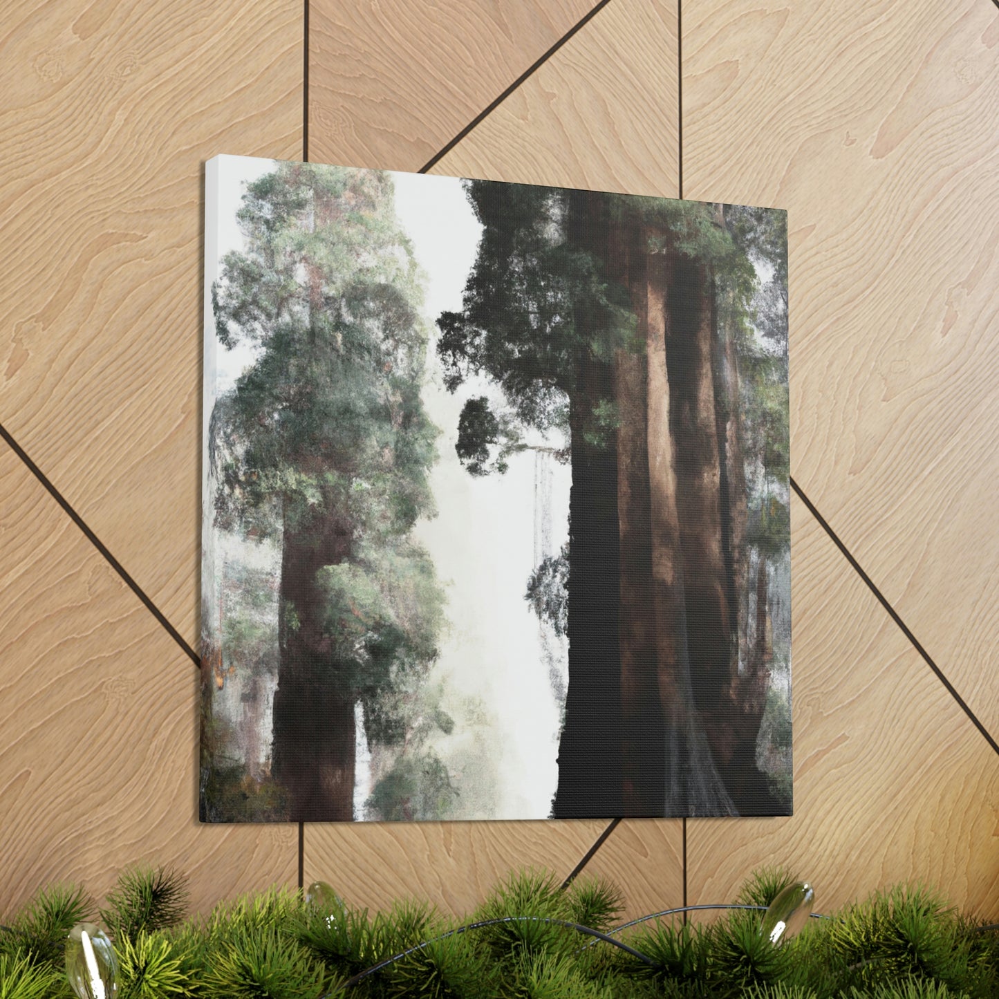 Giant Sequoia Reflection - Canvas