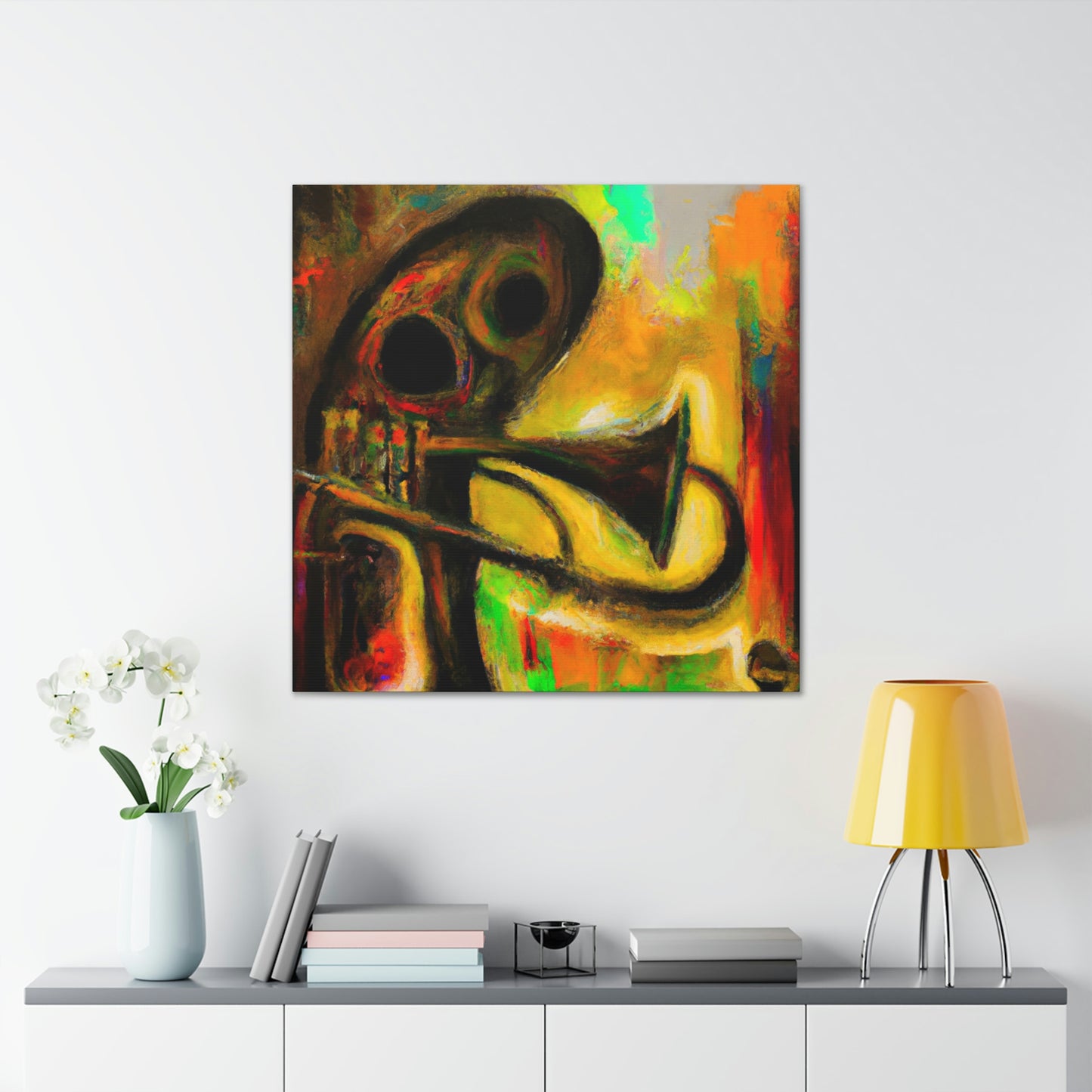 Trumpet of Abstraction - Canvas