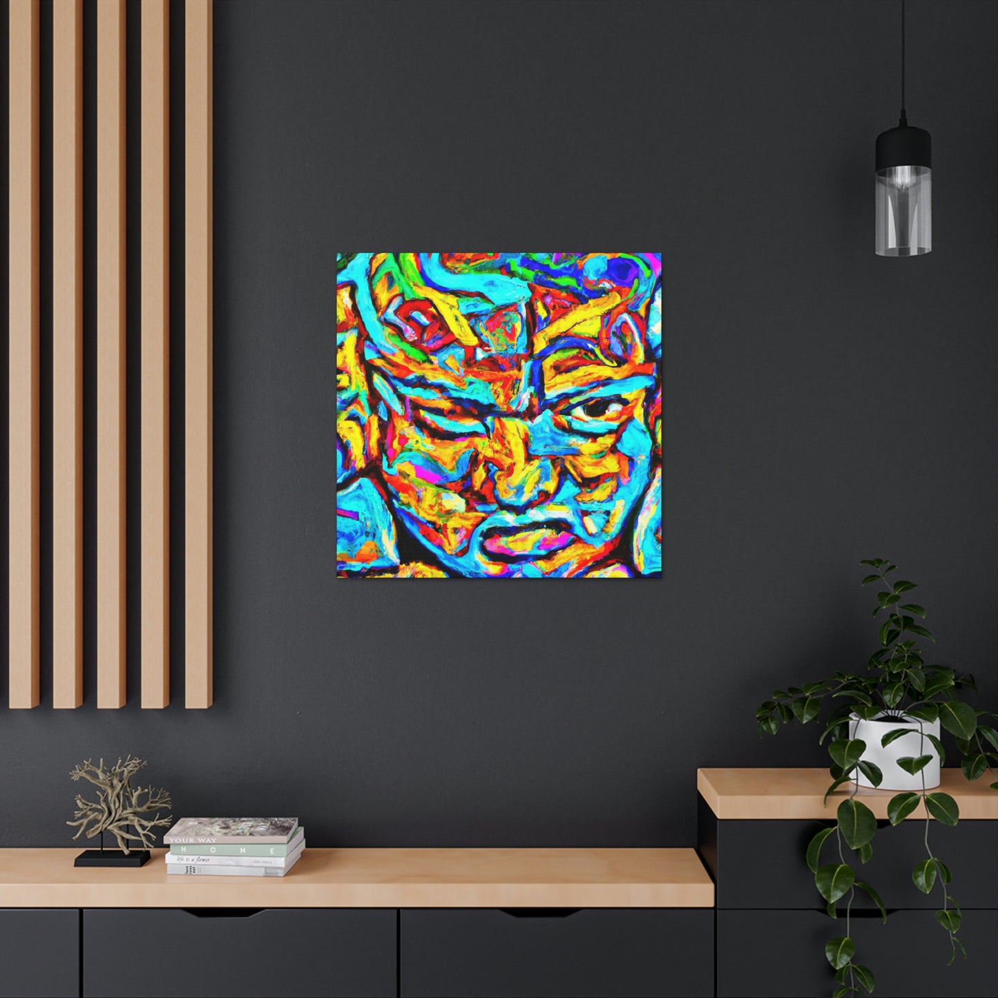 Raging Cascading Emotions - Canvas