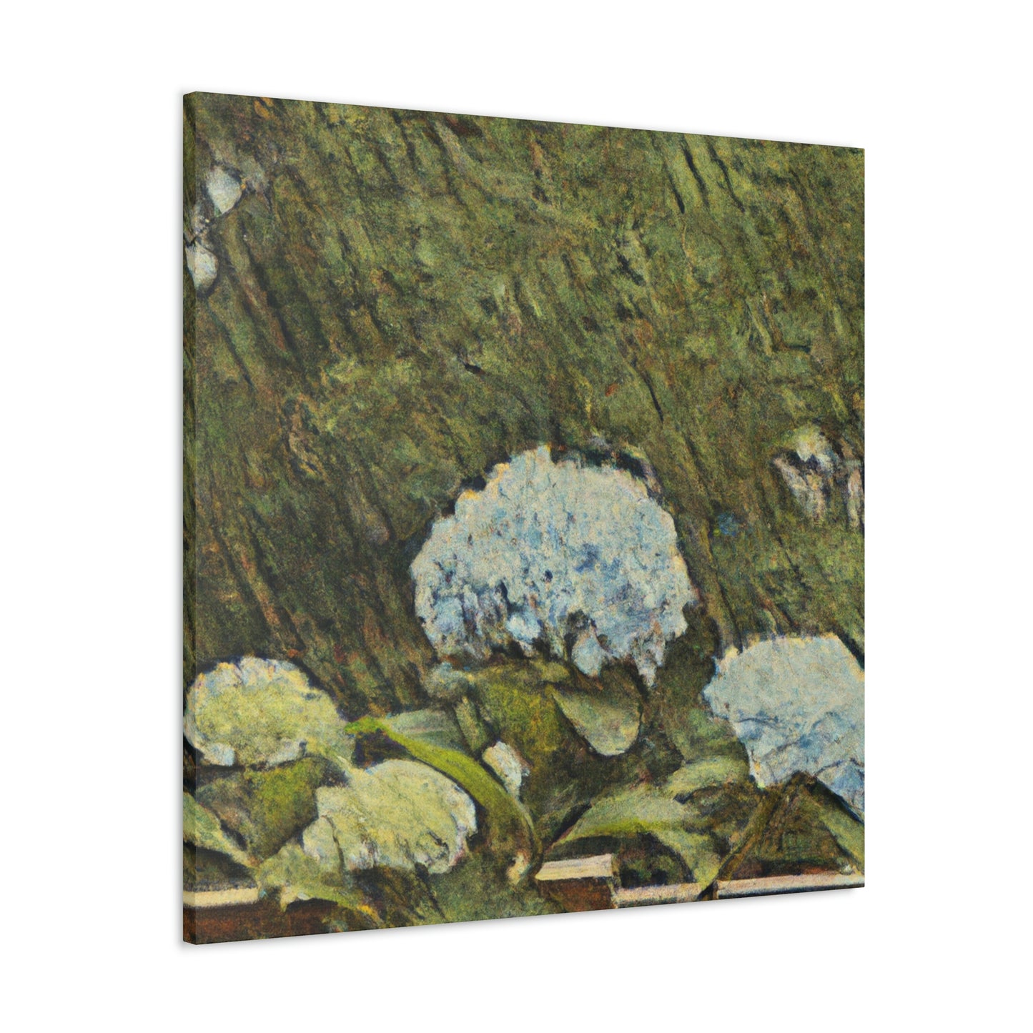 "Hydrangeas in Bloom" - Canvas