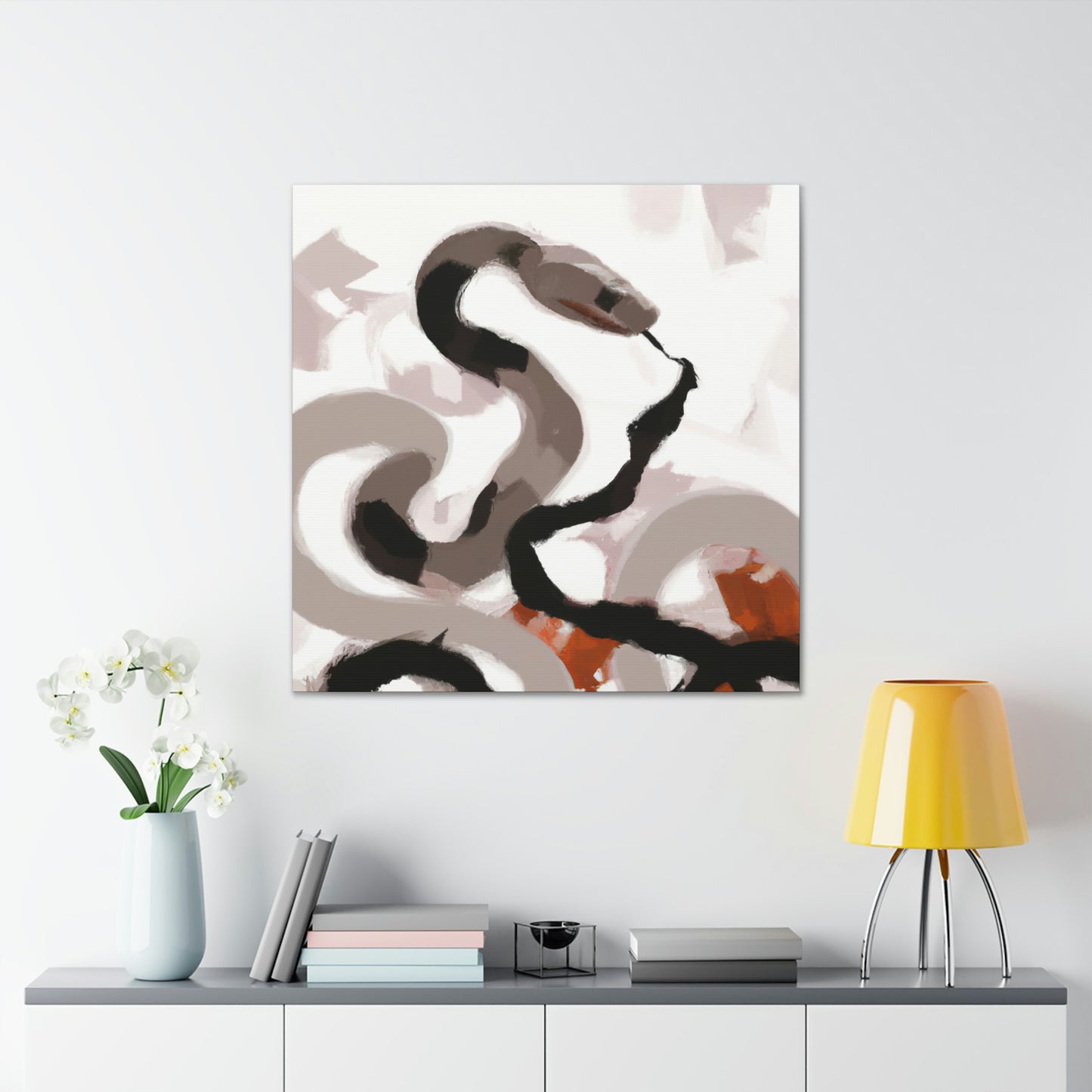 "Corn Snake in Color". - Canvas