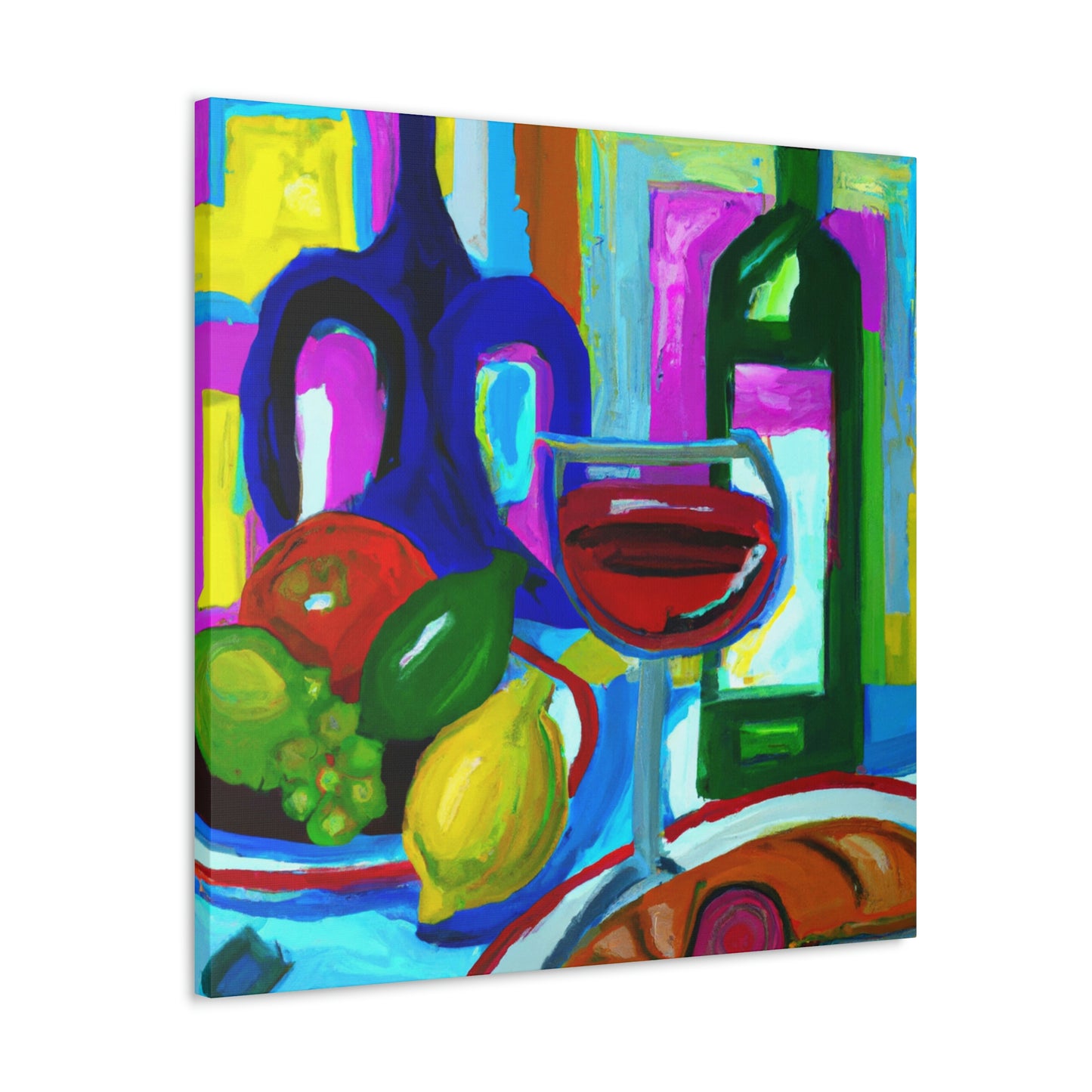 "Wine & Cheese Fête - Canvas" - Canvas