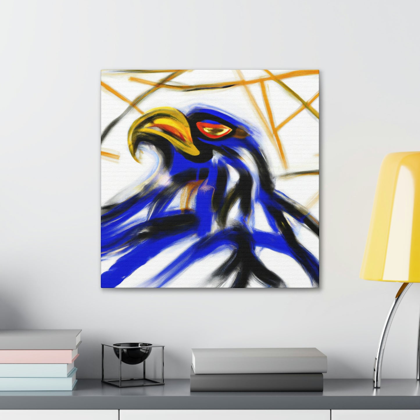 Eagle in Expressionism - Canvas